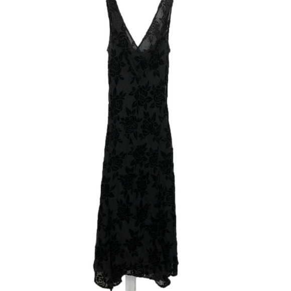 Robbie Bee Sleeveless Dress with Velvet & Sequins - Picture 1 of 7